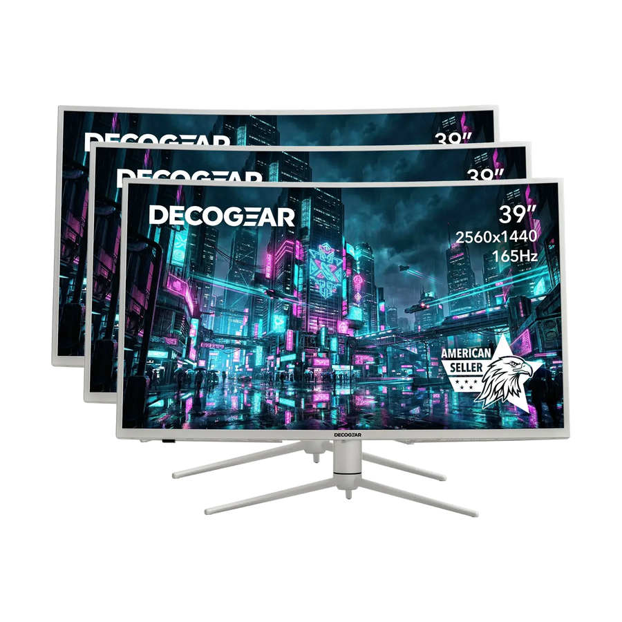 Deco Gear 39” White Monitor