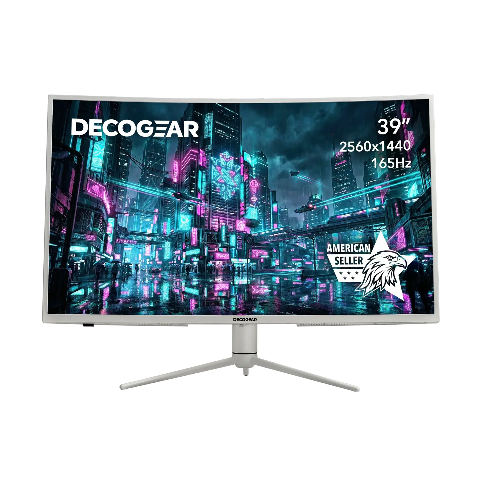 Deco Gear 39” White Monitor