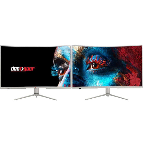Deco Gear 39" Curved Ultrawide Gaming Monitor, 2560x1440, 1ms MPRT, 165 Hz, 16:9, HDR400, 4000:1