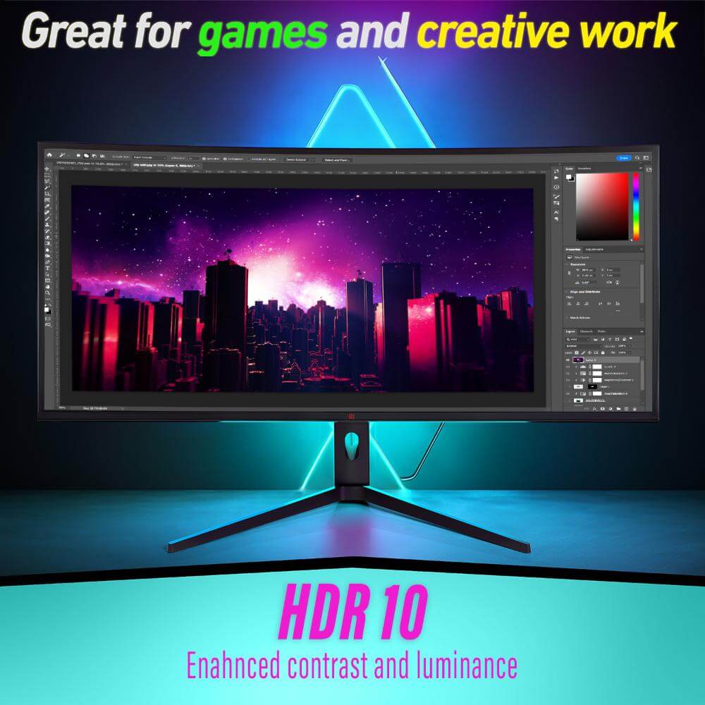 HDR10 - Great for games and creative work