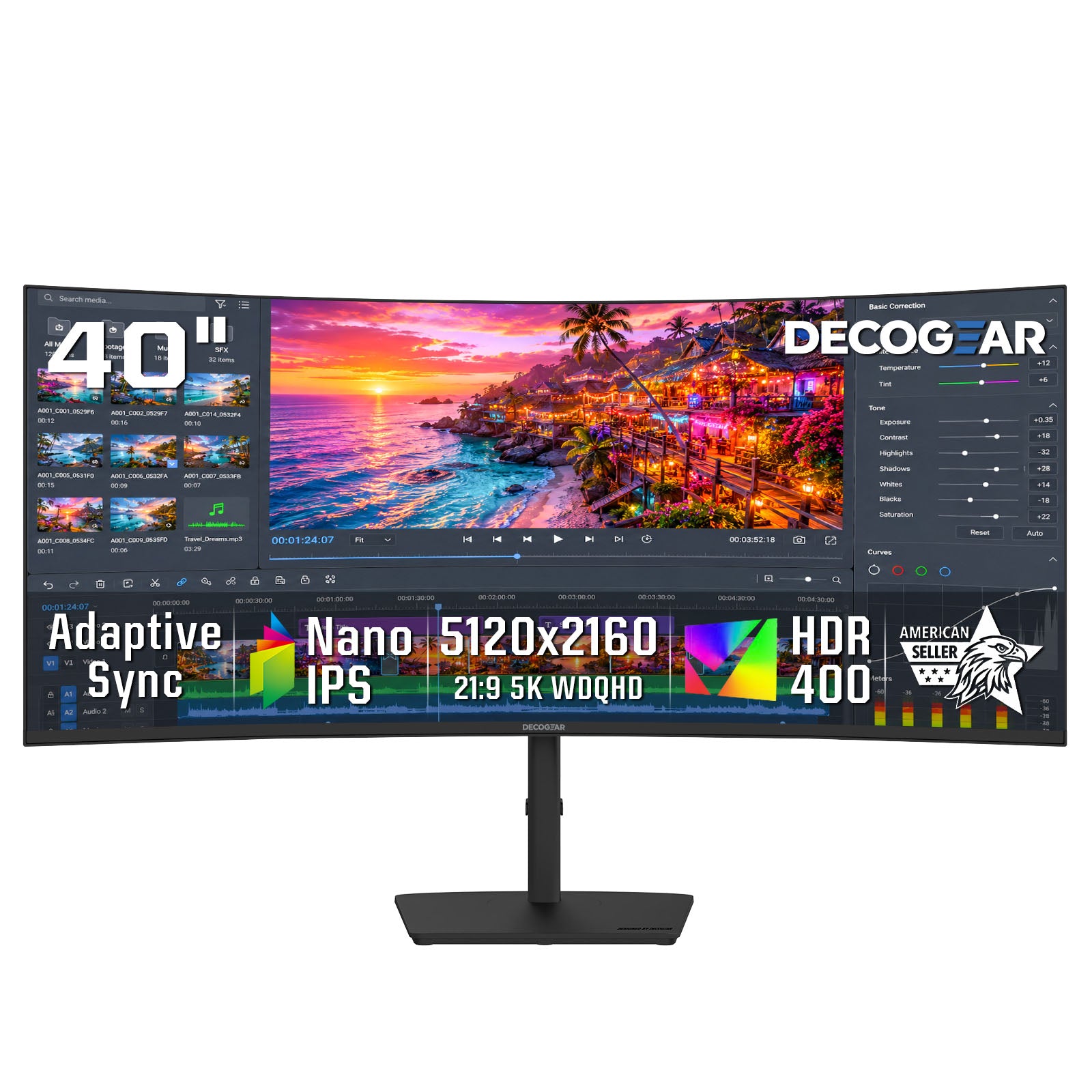 Deco Gear 40” 5K2K Monitor