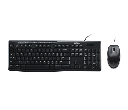 Logitech MK200 Full-Size Keyboard and High-Definition Optical Mouse