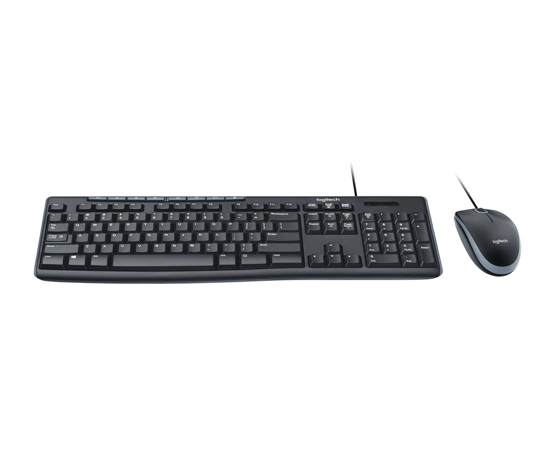 Logitech MK200 Full-Size Keyboard and High-Definition Optical Mouse