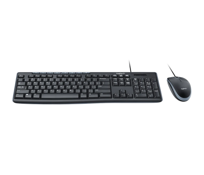 Logitech MK200 Full-Size Keyboard and High-Definition Optical Mouse