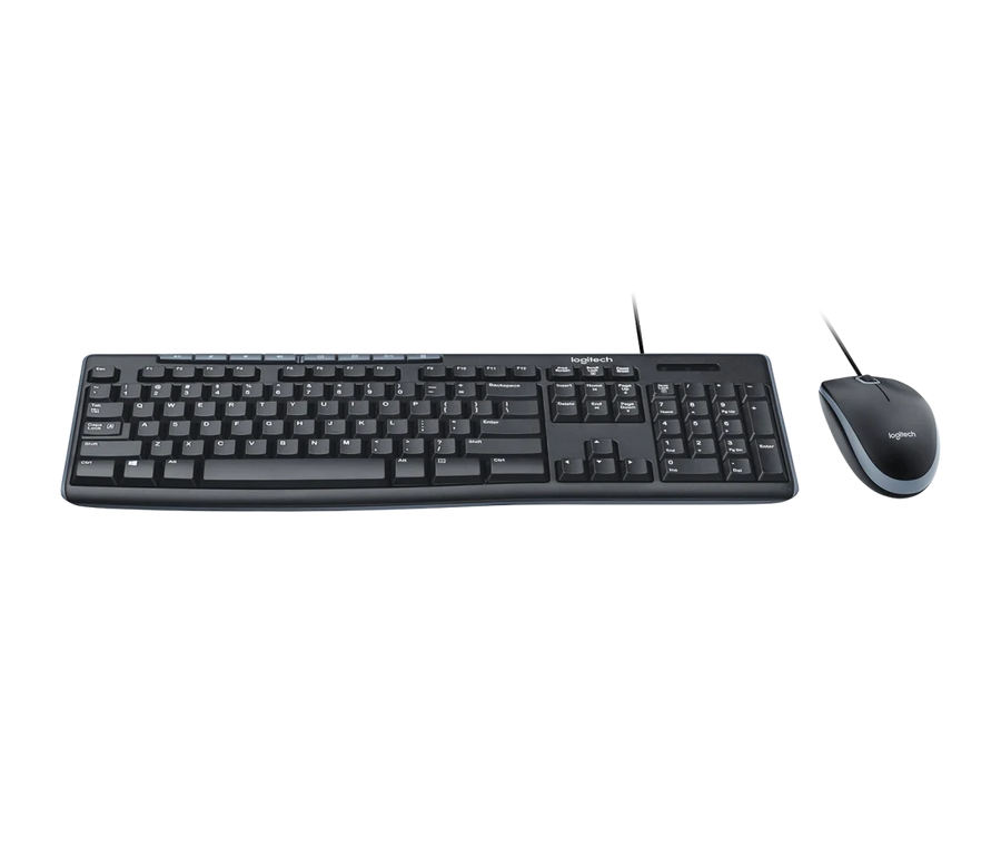 Logitech MK200 Full-Size Keyboard and High-Definition Optical Mouse