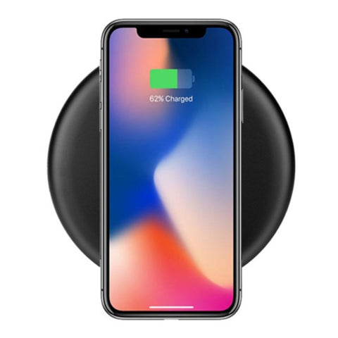 Deco Gear Wireless Quick Charging Base Qi Charger Pad for iPhone X / iPhone 8 / iPhone 8 Plus / Galaxy Note 8 / S8 / S8 Plus / S7 / S7 Edge / Nexus 4 / 5 / 6 / 7 and Other Qi Enabled Smartphones - Deco Gear