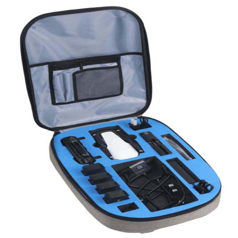 Deco Gear Metallic Hard Shell Backpack Compatible With DJI Mavic Air Quadcopter Drone - DecoGear