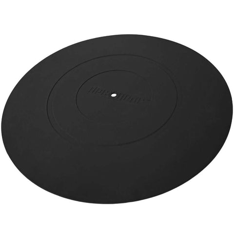 Deco Gear Audiophile 12-Inch Silicone Rubber Turntable Platter | Universal for all Vinyl LP Record Players - Anti-Static Slipmat | Improves Sound & Protect Your Vinyl from Static & Dust - DecoGear