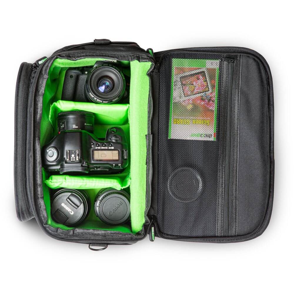 Buy Mobius Trendsetter Water Repellent Backpack Camera Bag for DSLR (Tripod  Holder, Black) Online – Croma