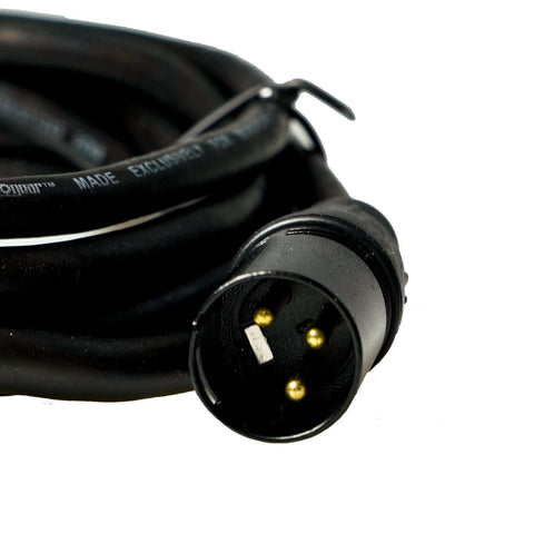 10' XLR Male to XLR Female 16AWG Gold Plated Cable - DecoGear