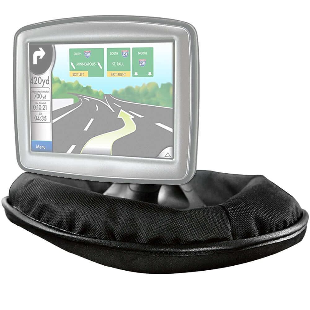 Deco Gear GPS Dashboard Mount for Garmin, TomTom, Magellan and Other Portable GPS Navigators - Weighted Dash Mount - DecoGear