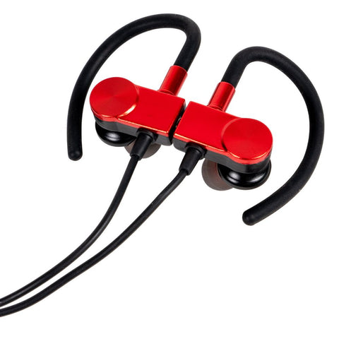 Sport Wireless Earbuds, Red - Deco Gear