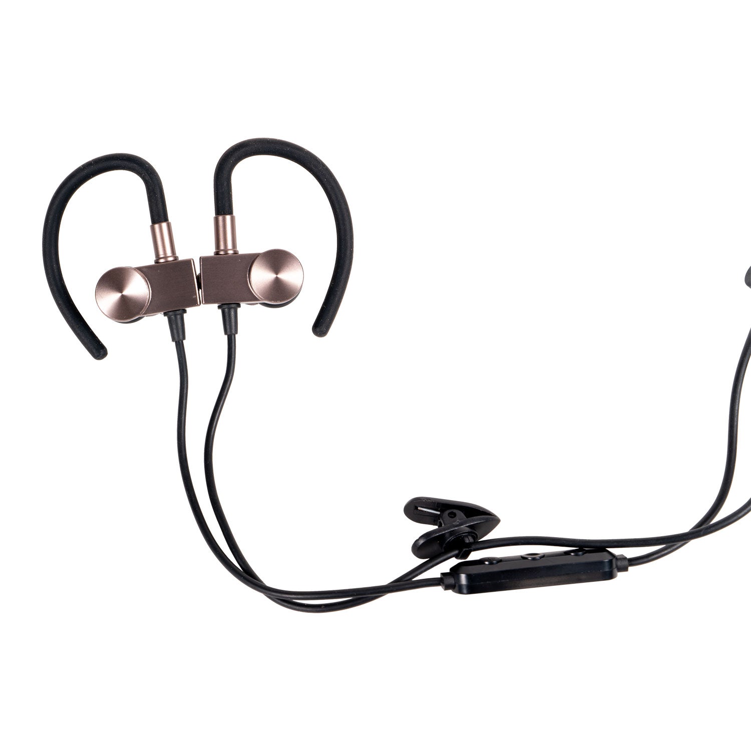 Sport Wireless Earbuds, Gunmetal - Deco Gear