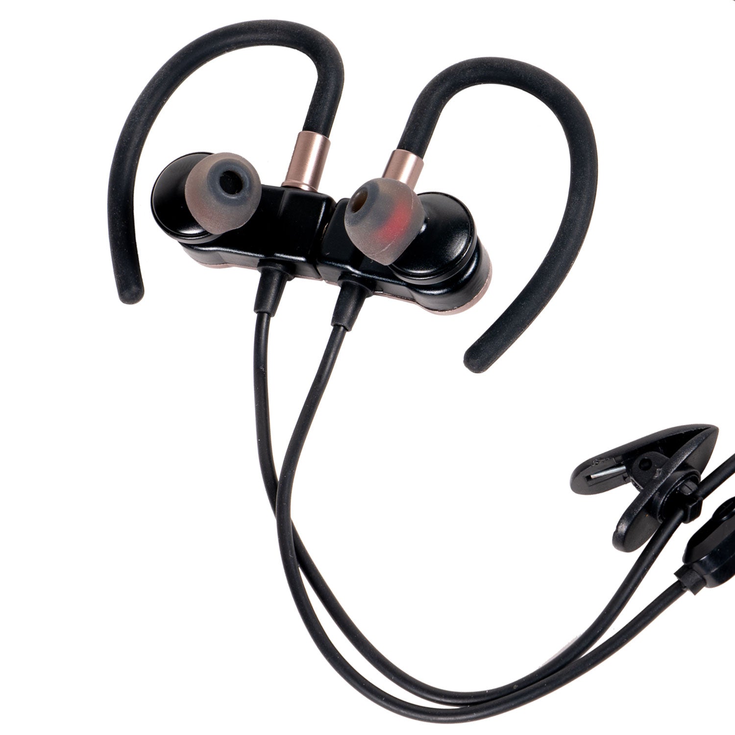 Sport Wireless Earbuds, Gunmetal - Deco Gear