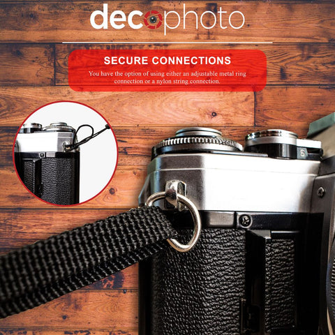 Deco Photo Camera Power Strap with Built In 2600 mAh Camera Charging Banks - Deco Gear