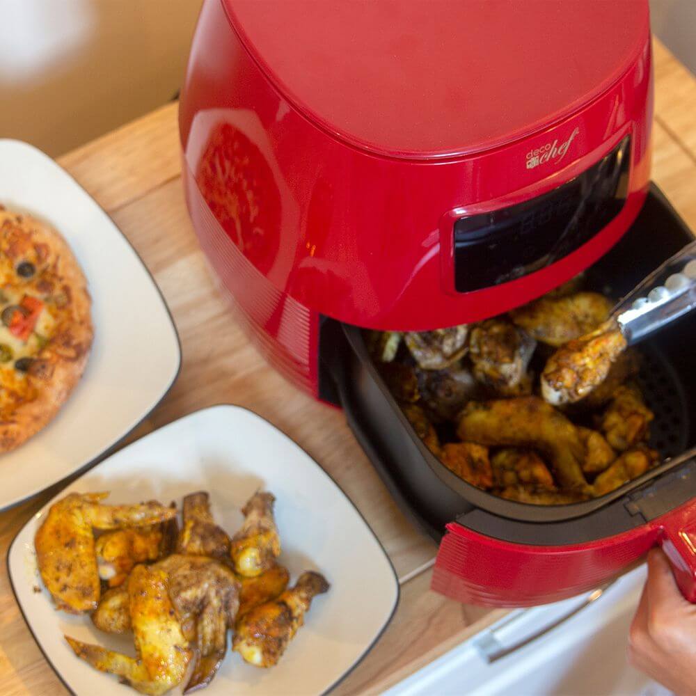 Beautiful Air Fryer Toaster Oven Combo with Accessories & E