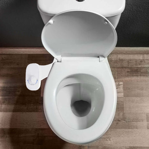 Deco Essentials Non-Electric Single Nozzle Toilet Seat Bidet for Standard 15/16" - DecoGear
