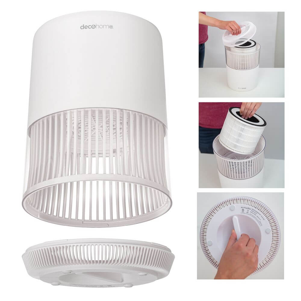 HEPA 13 Air Filters for DGAIRHEP13W Air Purifier, 2200 Hour Lifespan - DecoGear