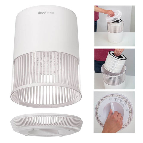 HEPA 13 Air Filters for DGAIRHEP13W Air Purifier, 2200 Hour Lifespan - DecoGear
