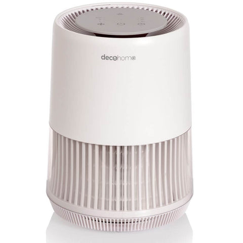 Deco Home AIRHEP13W Compact Air Purifier with HEPA 13 and Infrared Technology, Filter Allergens, Dust, Pollen, Mold, Organic Compounds, and more, for Home or Office - Deco Gear