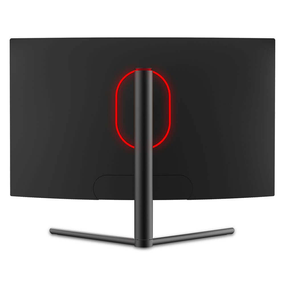 Deco Gear 27-Inch 2560x1440 Curved Gaming Monitor, HDR 400, 16:9, 3000:1, 99% sRGB, 144Hz - Deco Gear