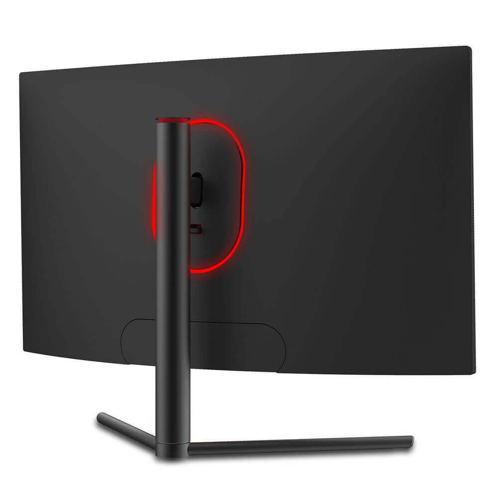 Deco Gear 27-Inch 2560x1440 Curved Gaming Monitor, HDR 400, 16:9, 3000:1, 99% sRGB, 144Hz - Deco Gear