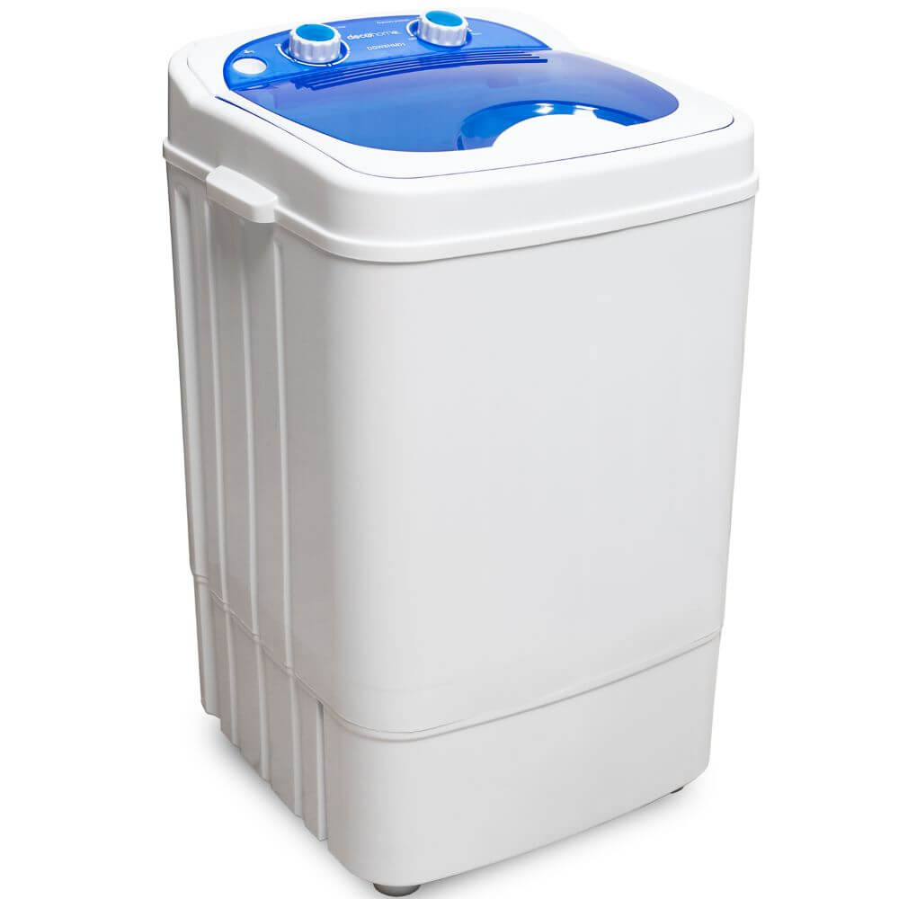 Deco Home Portable Washing Machine for Apartments, Dorms, 8.8 lb Capacity, 250W Power - DecoGear