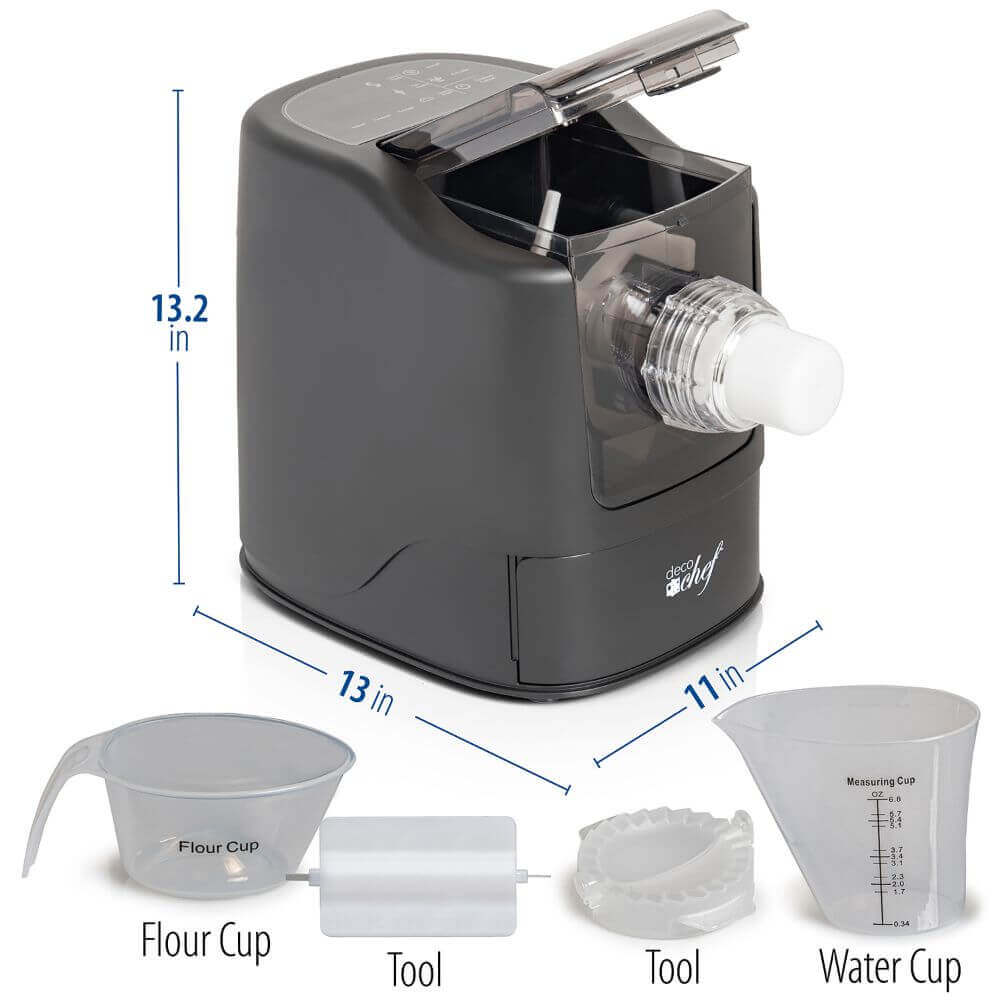 Deco Chef Compact Countertop Ice Maker 26lbs in 24Hrs, 9 Ice Cubes in 6 Minutes, Stainless