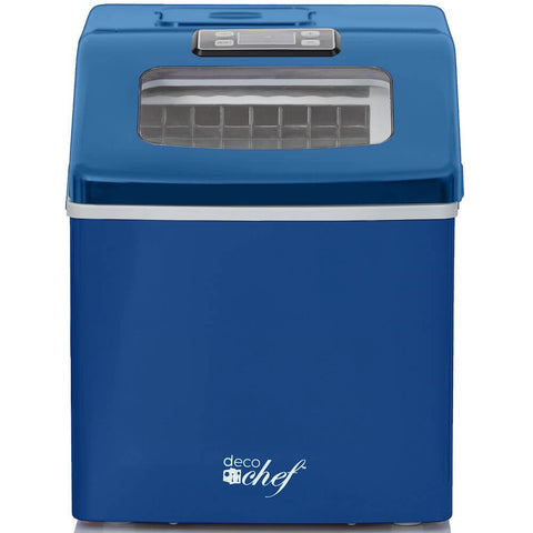 Deco Chef 40LB Per Day Countertop Ice Maker 2.4lb of Ice Every 15-20 Minutes, Blue