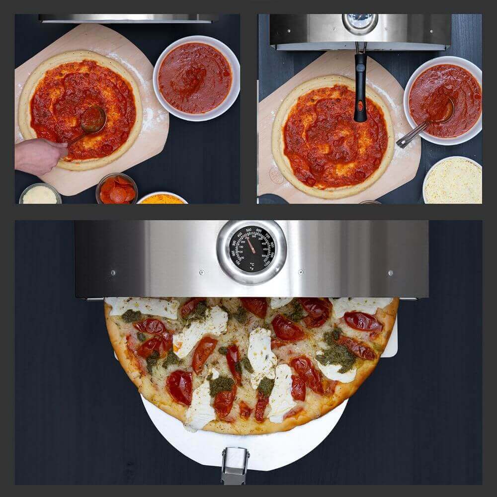 Deco Chef  2-in-1 Pizza and Grill