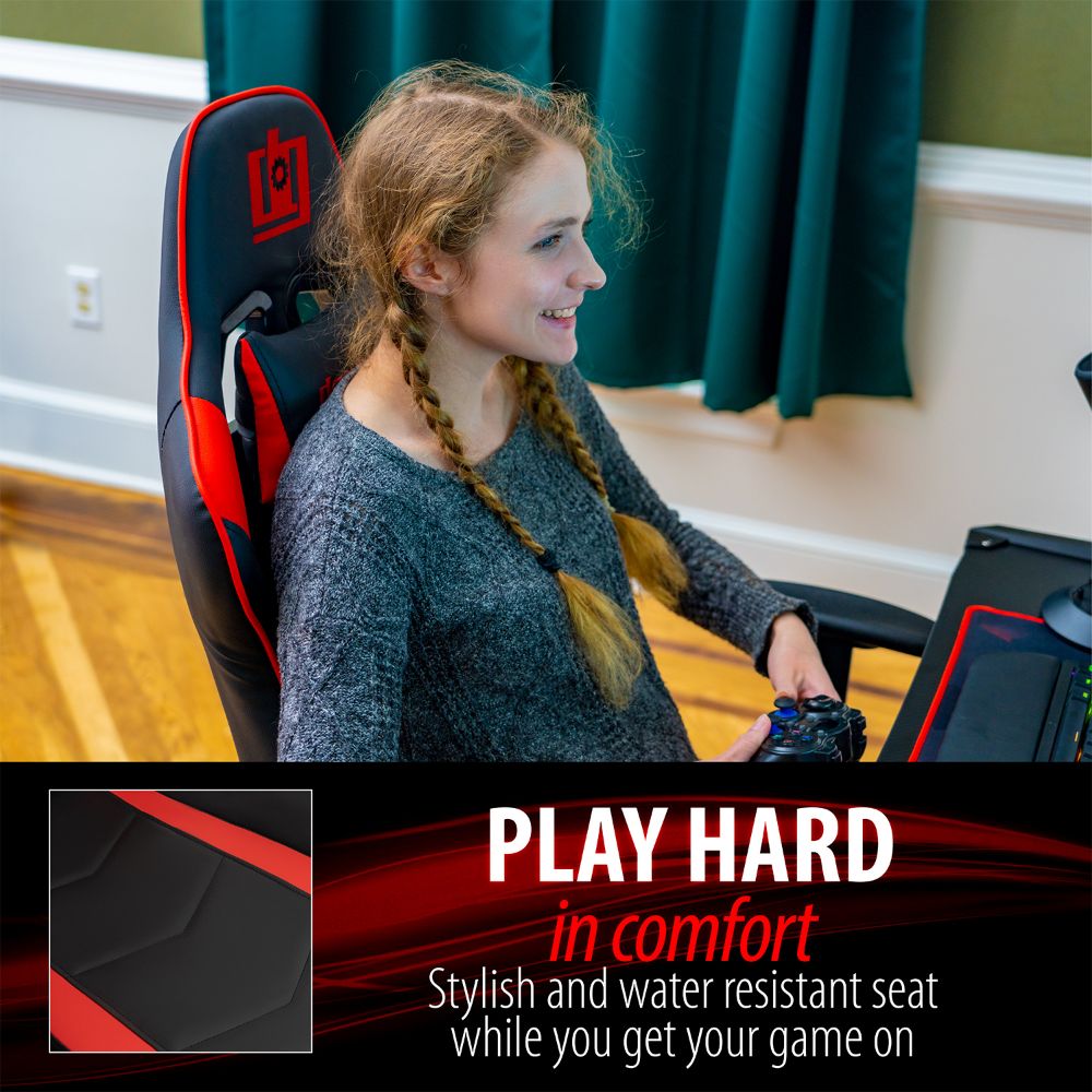 gaming chair and table