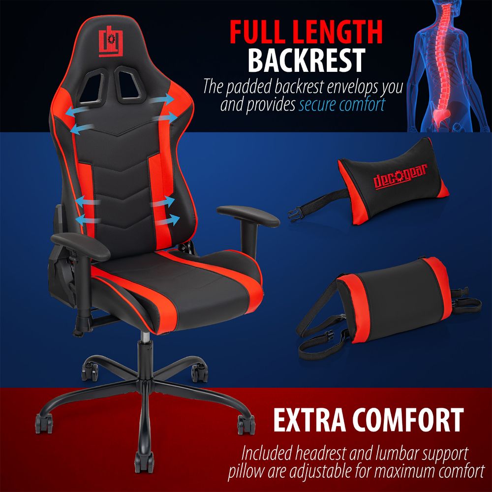 gaming chair and table