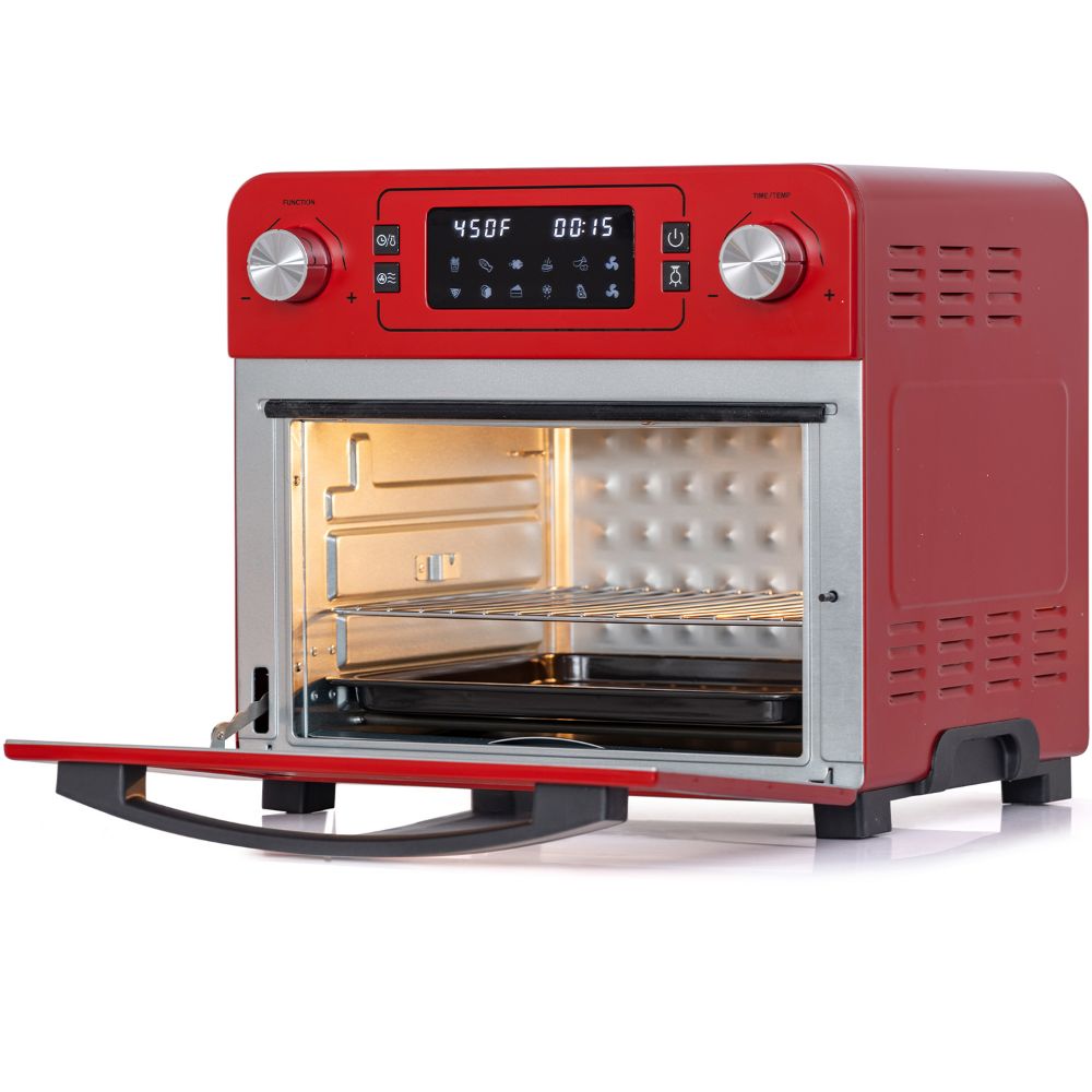 LUCKYREMORE 24 QT Air Fryer Toaster Oven