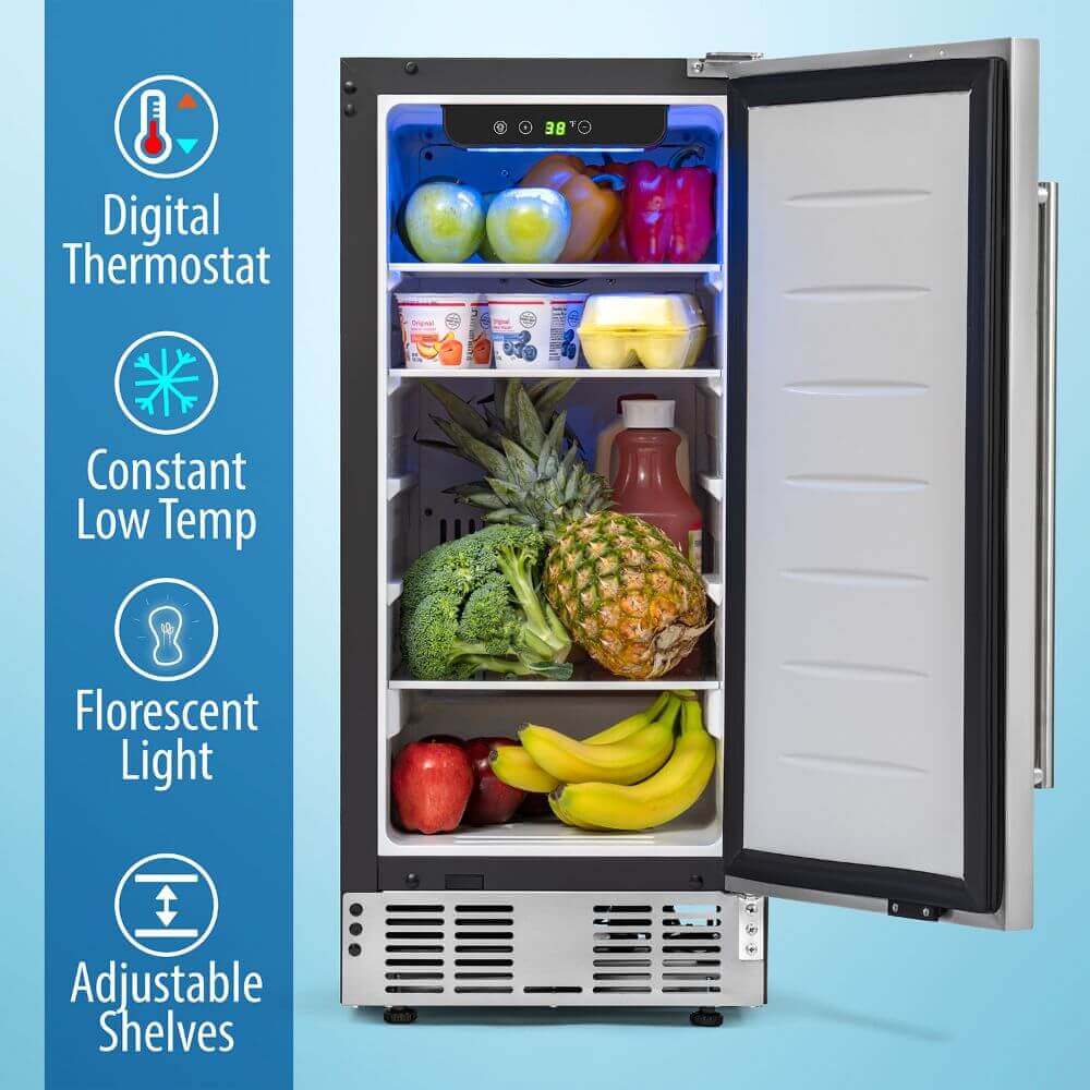 Deco Chef Adjustable Thermostat Mini Fridge