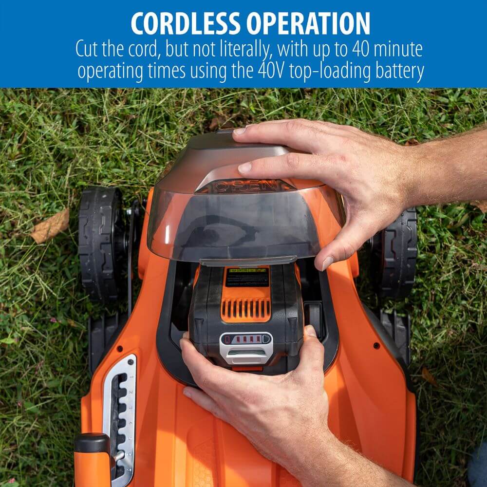 Cordless Operation