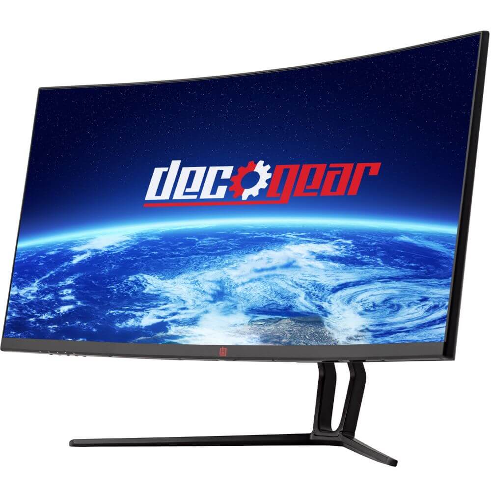 Deco Gear 35” Ultrawide Curved Gaming Monitor, 120 Hz, 1 ms MPRT, 21:9, 3440x1440