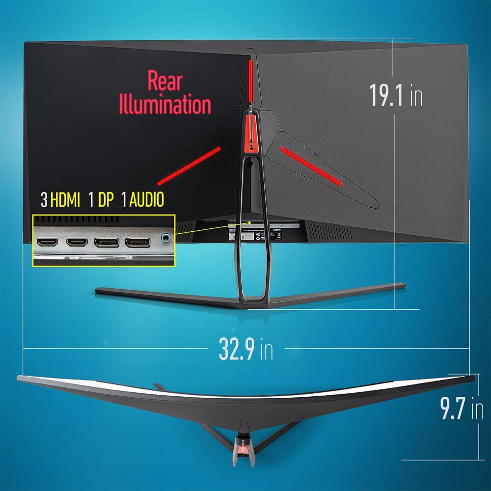 Maximize Gaming Performance with a 120 Hertz 35 Inch Curved Monitor