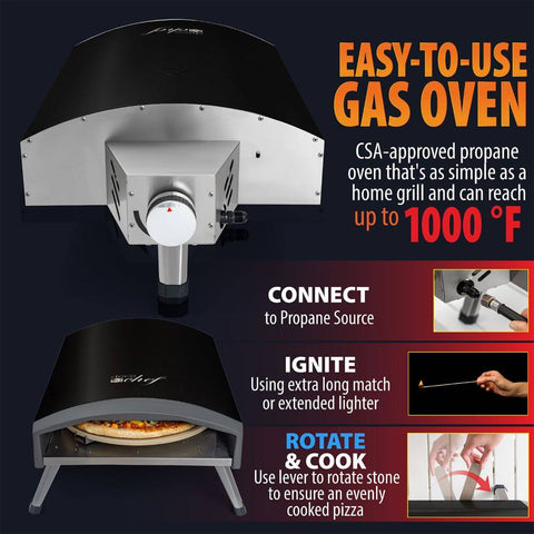 Easy to use gas oven