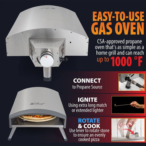 Easy to use gas oven