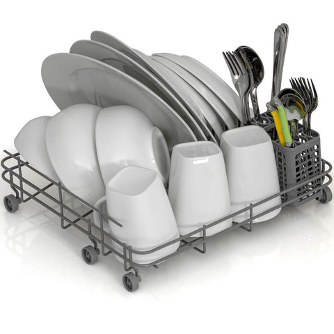 Deco Home Portable Countertop Dishwasher, 5 Cleaning Modes, Hot Water and Air Drying