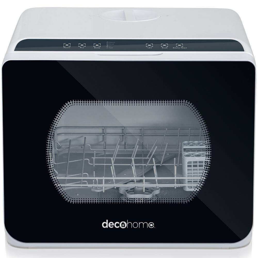 Deco Gear Portable Dishwasher Front View with Door closed