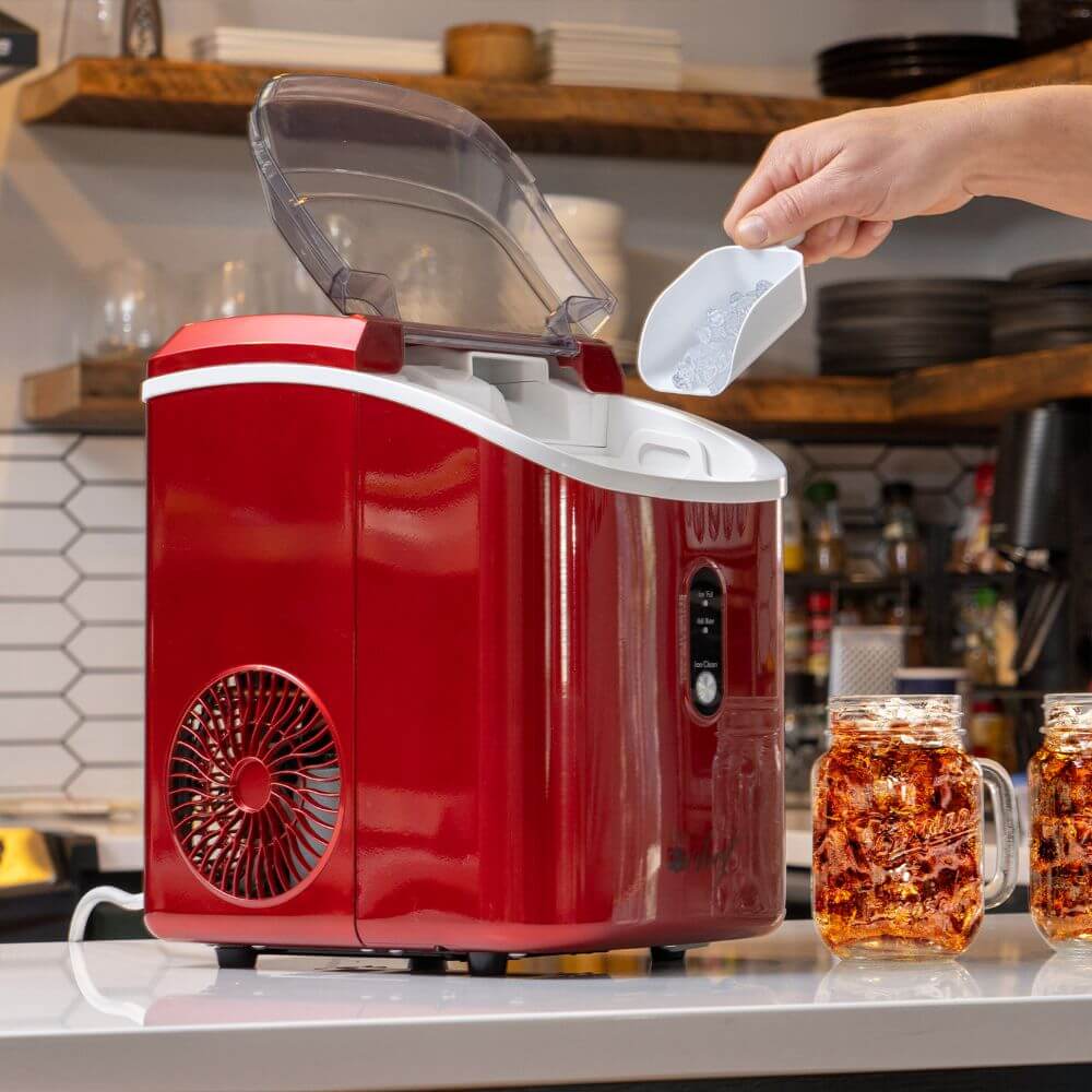 Deco Chef 46LB Self Dispensing Nugget Ice Maker, Countertop, Makes 1.8 —  Beach Camera