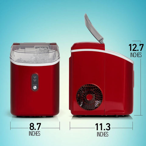 Deco Chef 33LB Nugget Ice Maker, 1-Click Auto Operation, Self-Cleaning
