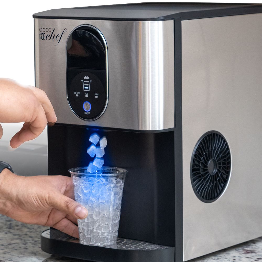 Deco Chef 46LB Self Dispensing Countertop Nugget Ice Machine Buy Now