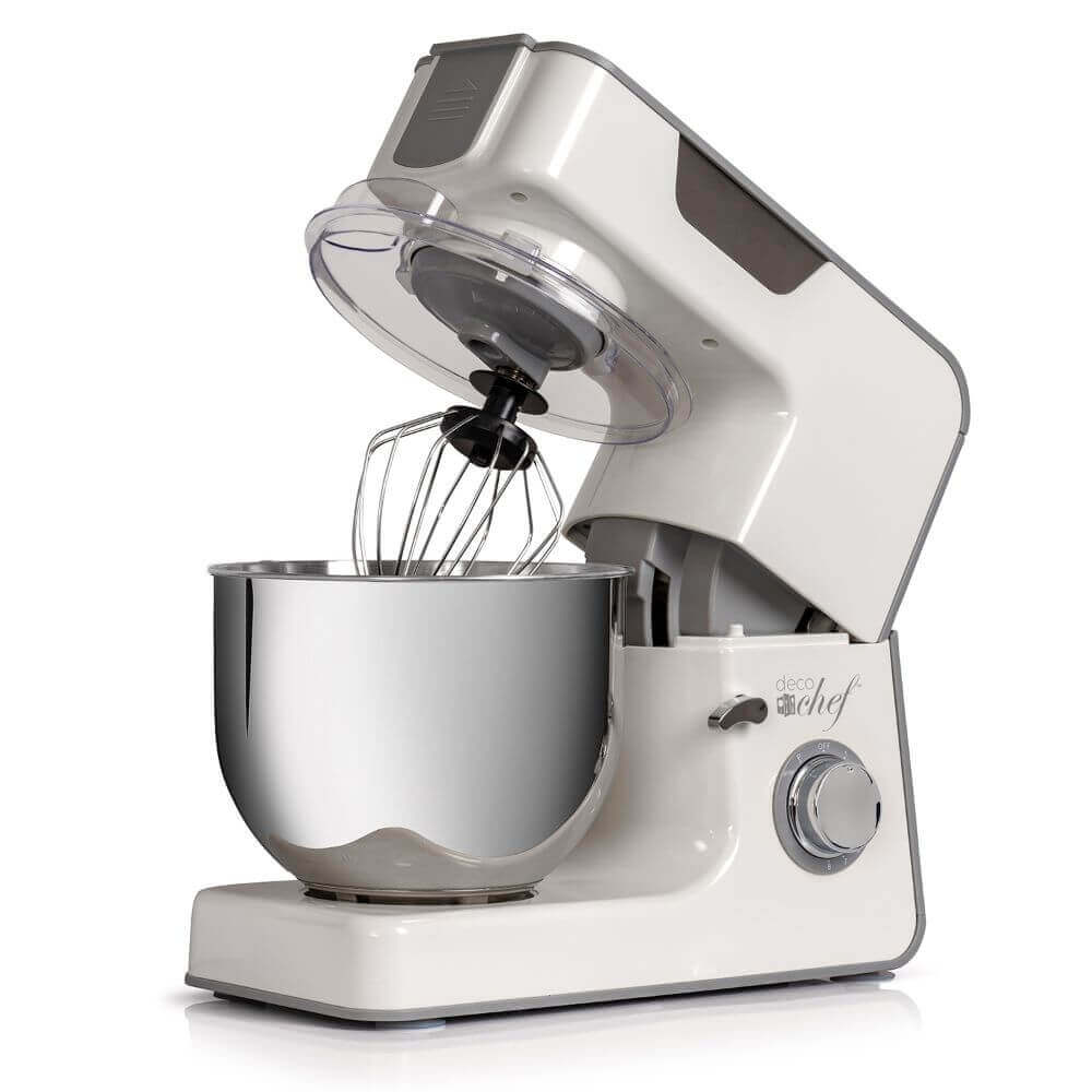 Chef 5.5 QT Stand Mixer, 550W 8-Speed Motor Deco Gear