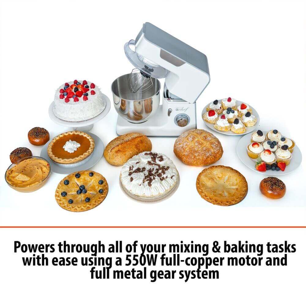 Power through all of your mixing and baking