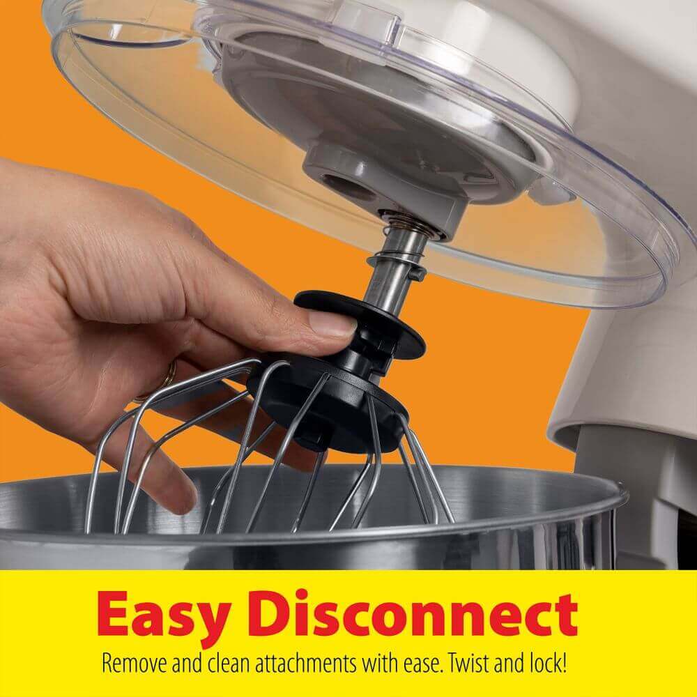 Kitchen Mixer Attachment Organizer Space Saving Accessory Hanger Aid Your  Baking With This Whisk, Dough Hook, & Paddle Holder 