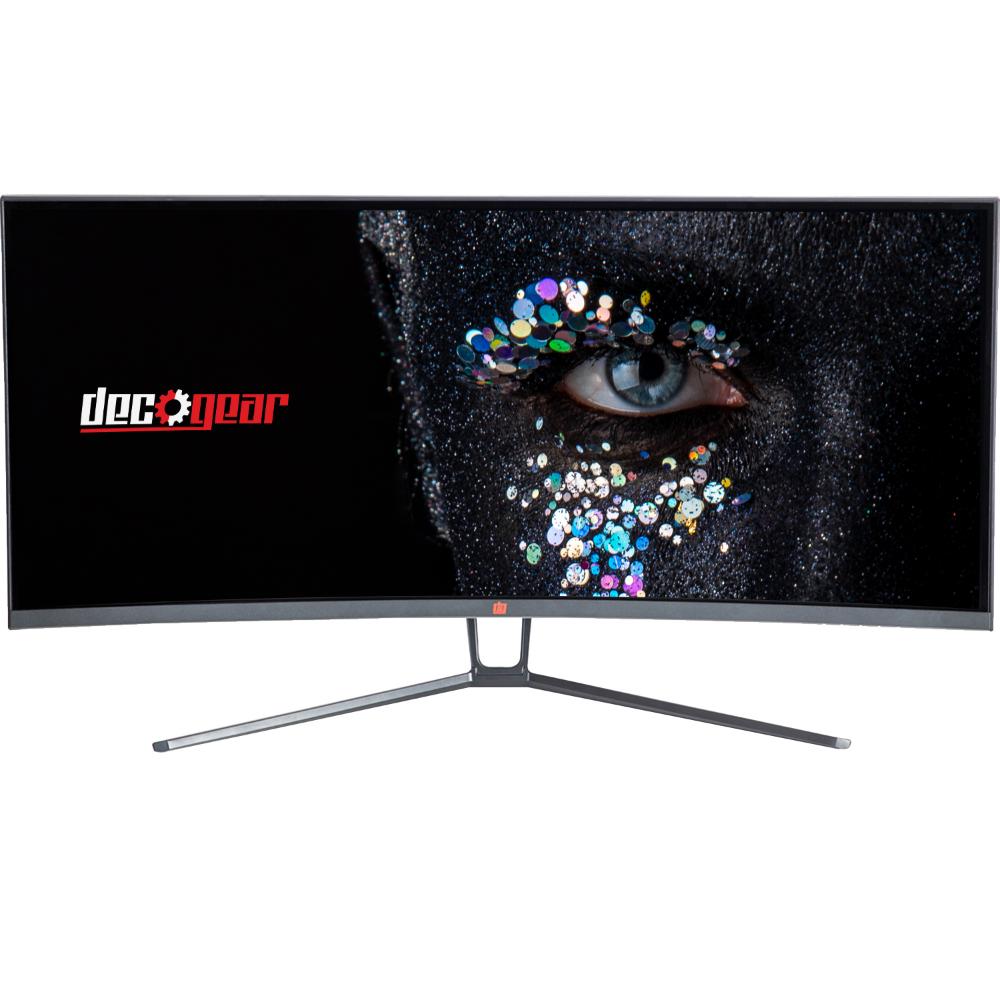 Deco Gear 35" Curved Ultrawide LED Gaming Monitor 21:9, 2560x1080, 75 HZ - Deco Gear