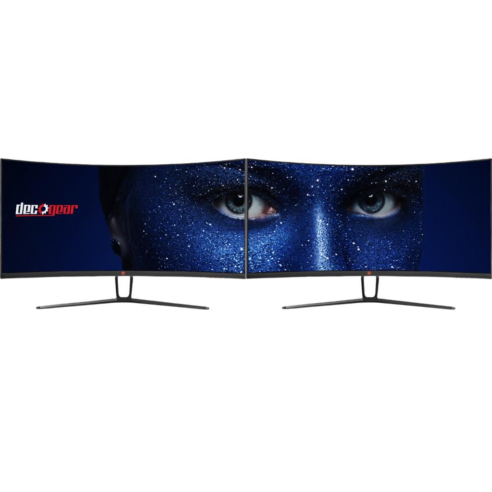 Deco Gear 35 Curved Gaming Ultrawide Monitor, 3440x1440, 120 Hz