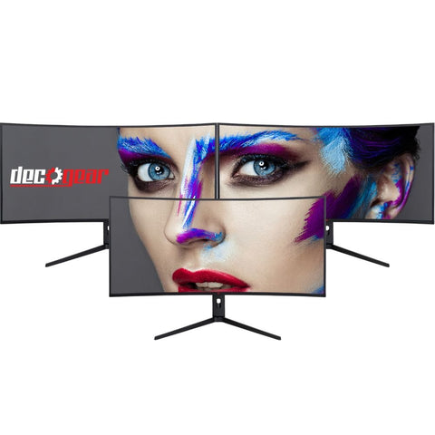 Deco Gear 40” Curved Ultrawide IPS Monitor, 5120x2160 Dual QHD, 21:9, HDR400, 100% sRGB (DGVIEW401) - Deco Gear